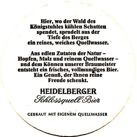 heidelberg hd-bw heidel gebraut 2b (rund215-hier wo der-schwarz) 